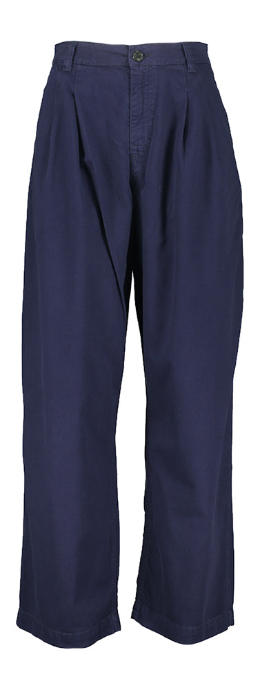 Jean large bleu foncé à plis Pristine Bellerose