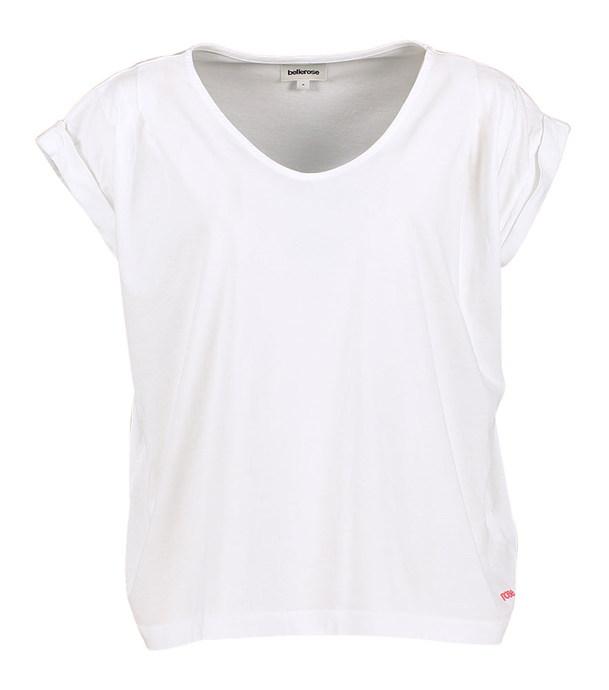 Witte oversized t-shirt Bellerose