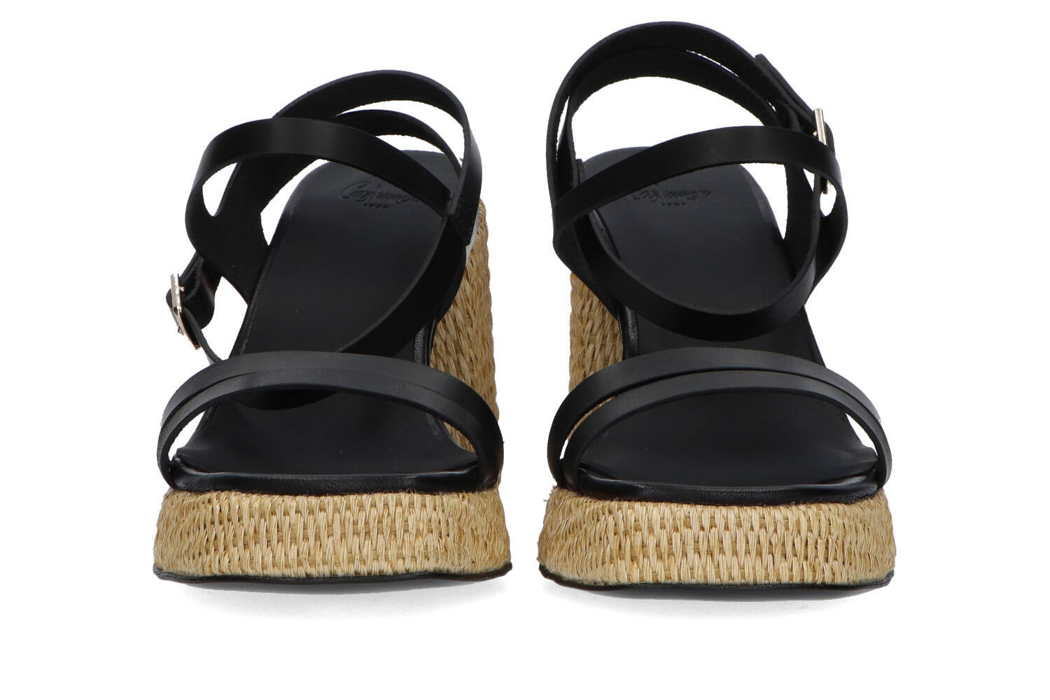 Sandale Negro Victoria à talon bloc Castaner