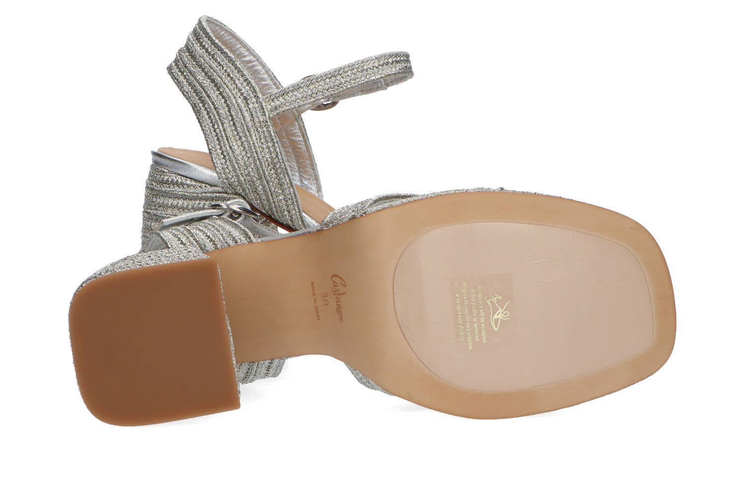 Sandales Platino Valle à talon bloc Castaner