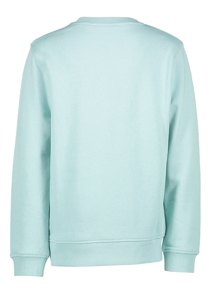 Pull bleu clair avec logo Lyle & Scott