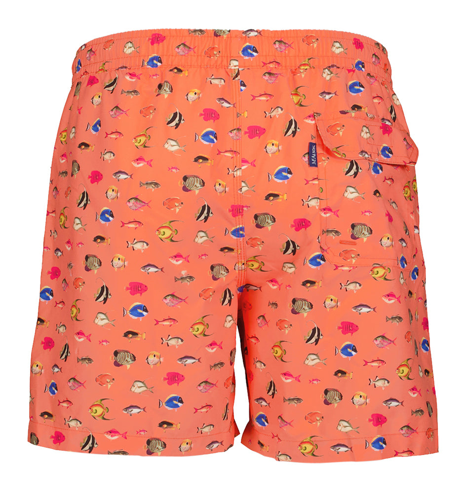 Maillot de bain McAlson multicolore à motifs de poissons