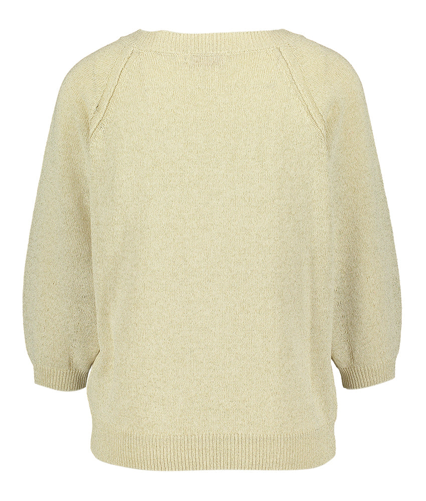 Gouden gehaakte trui Signe Nature