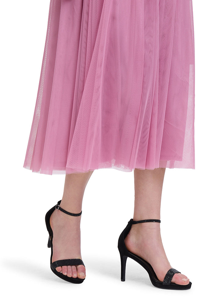 Oudroze rok met elastiek Vera Mont