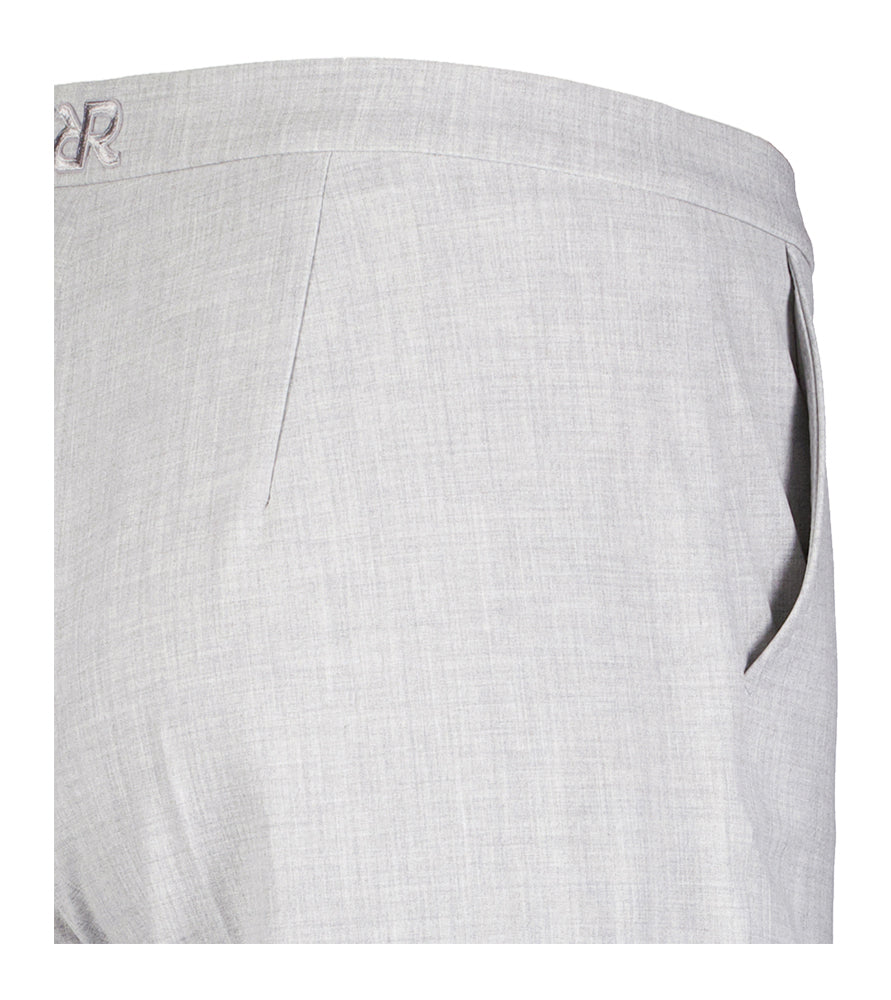 Pantalon gris évasé Doro Flaired Raffaello