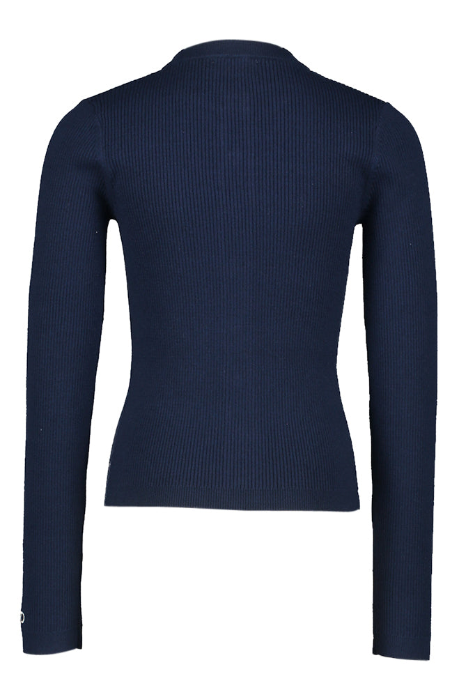 Gilet côtelé bleu foncé Siberia Indee