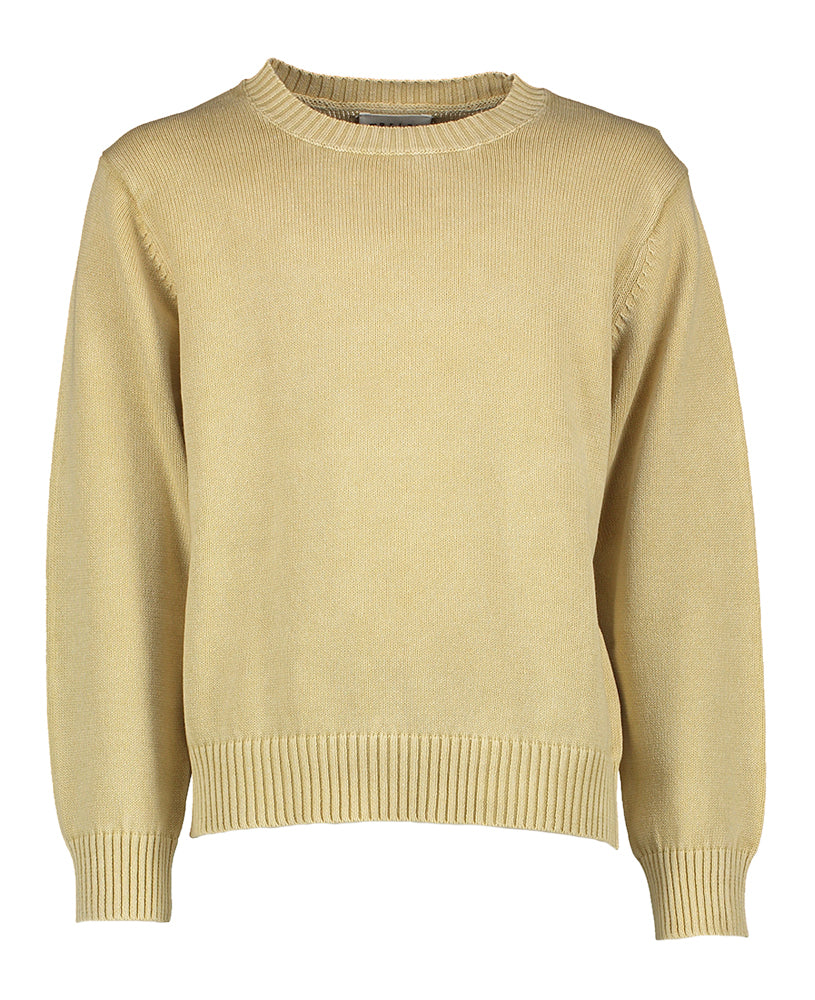 Pull en coton beige Wacho Acid Morley