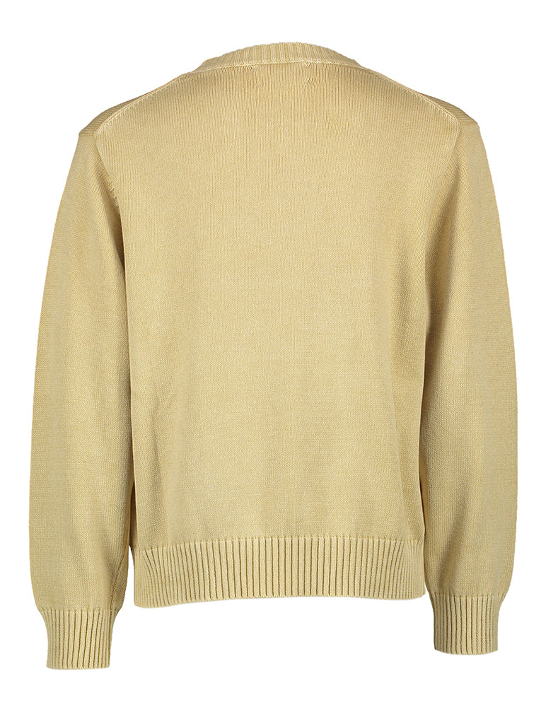 Pull en coton beige Wacho Acid Morley