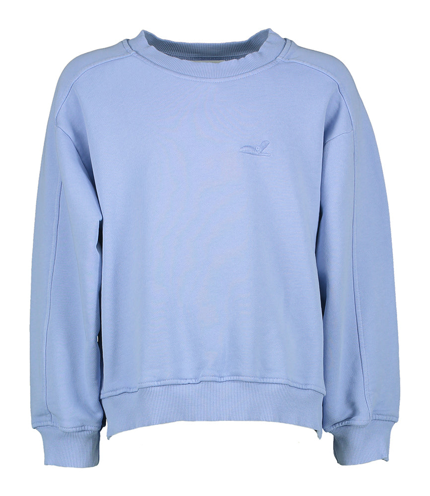 Lavendelkleurige sweater met ronde hals Wagon Agna Morley