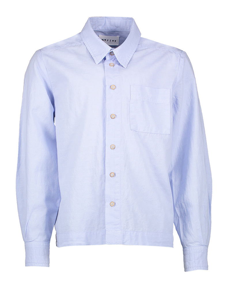 Chemise en coton bleu clair Tur Sorrent Morley