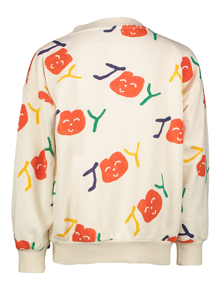 Ecru trui met print Bobo Choses