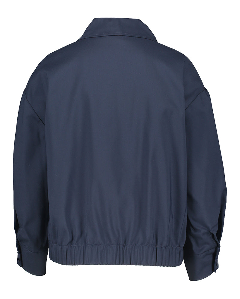 blouson aviateur bleu foncé Dania Lalotti