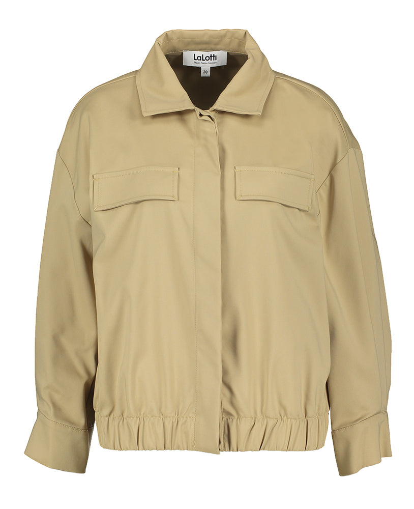 Beige bomber vestje Dania Lalotti