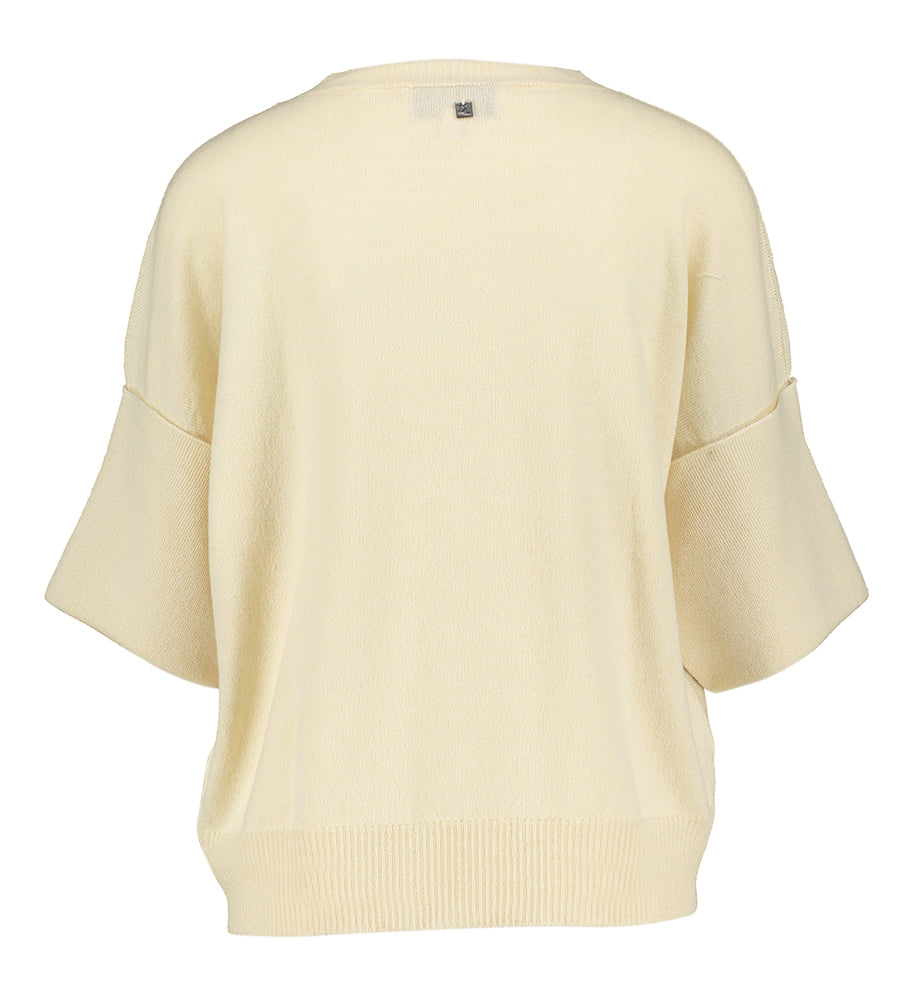 Pull beige en mérinos Ziya Lalotti