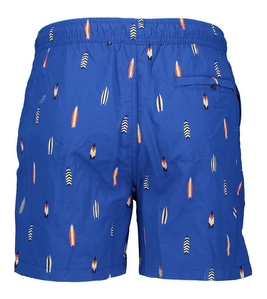 Short de bain bleu cobalt Nate surfboards Shiwi