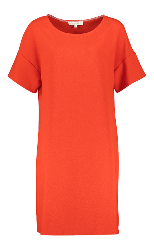 Robe rouge structurée Marie Mero