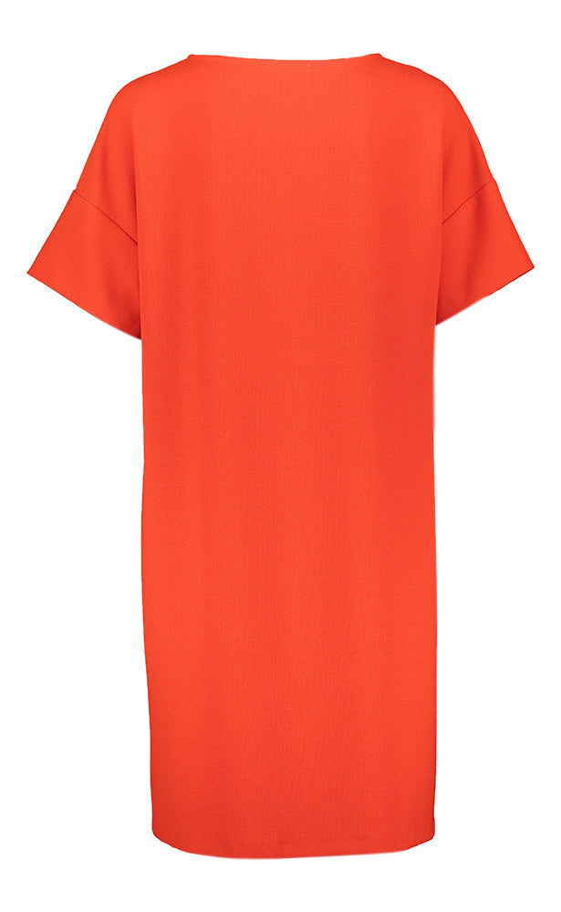 Robe rouge structurée Marie Mero