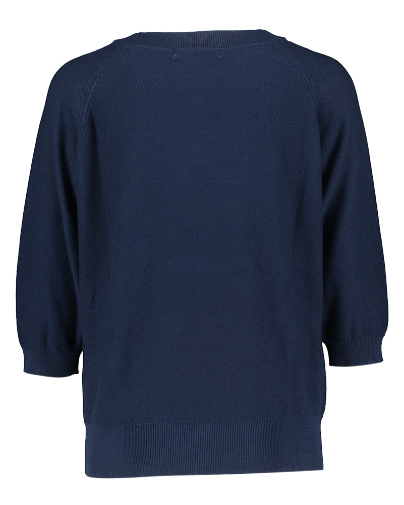 Pull bleu foncé Marie Mero