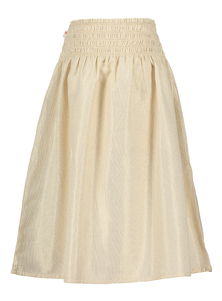 Jupe dorée avec fil pailleté AO76