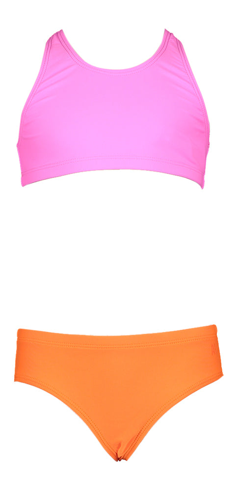 Maillot de bain rose fluo AO