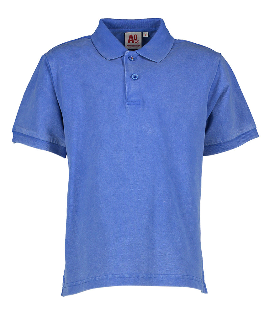Polo bleu AO76