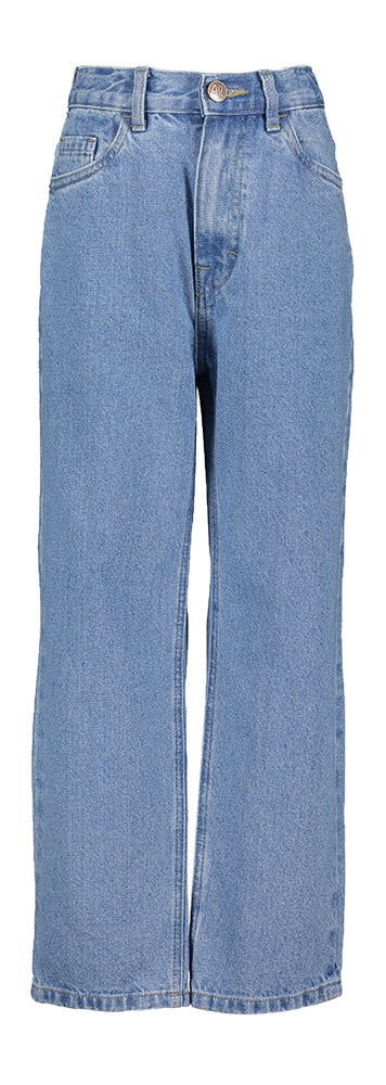 Blauwe tapered jeans AO76