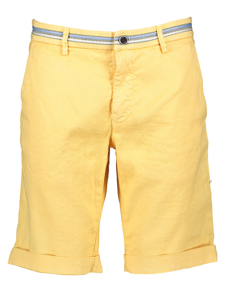 Short en lin jaune Mason