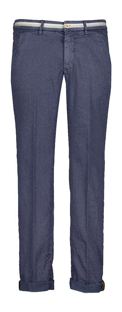 Pantalon de costume bleu foncé Masons