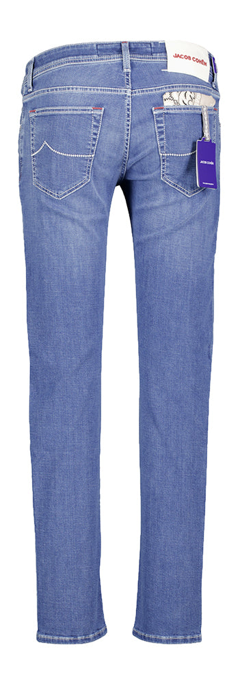 Medium blue slim fit jeans Jacob Cohen