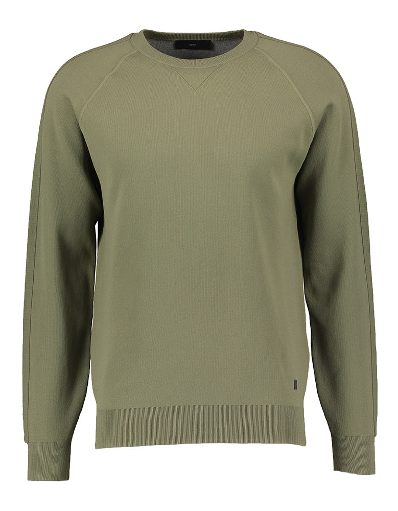 Kaki pull met ronde hals Liu Jo