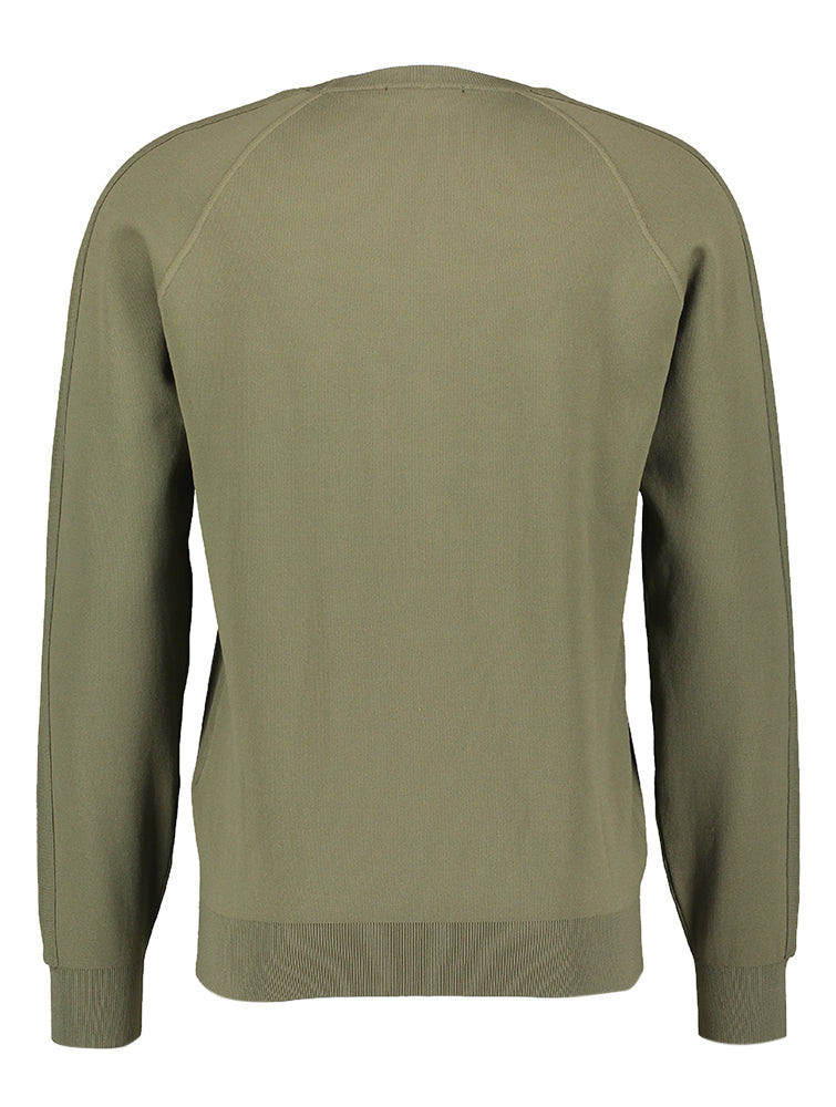 Kaki pull met ronde hals Liu Jo