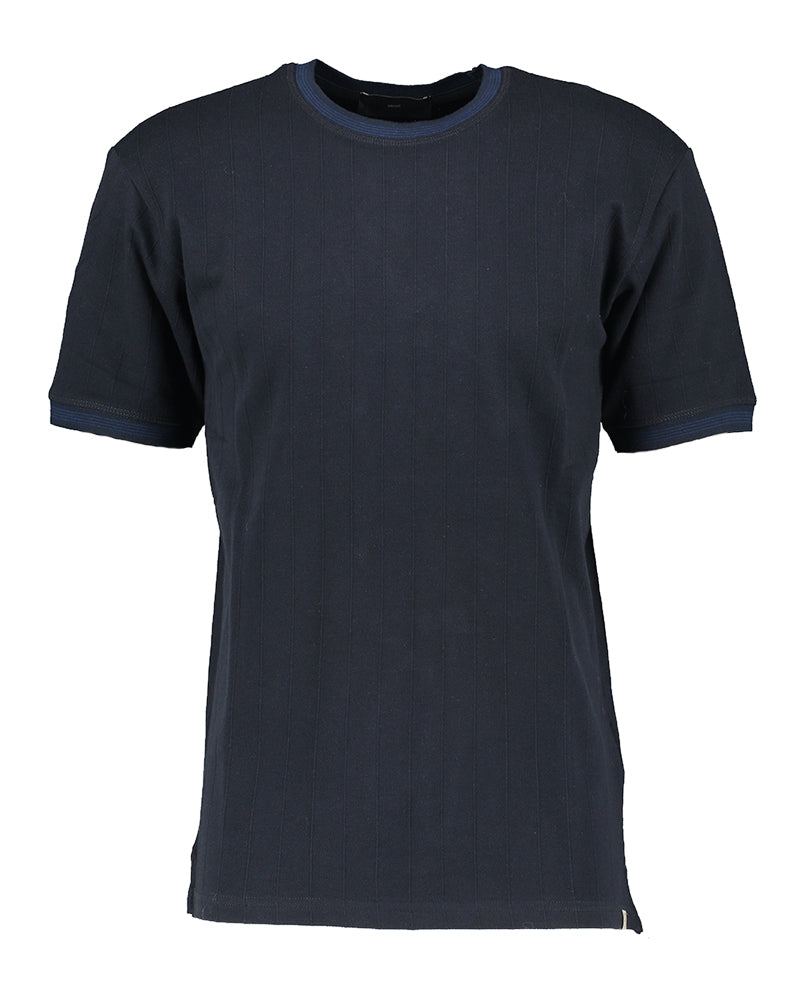 T-shirt bleu foncé à rayures Liu Jo
