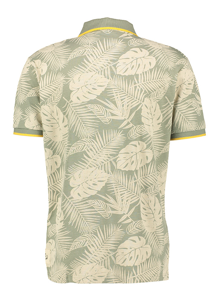 Multi-color polo met print Liu Jo