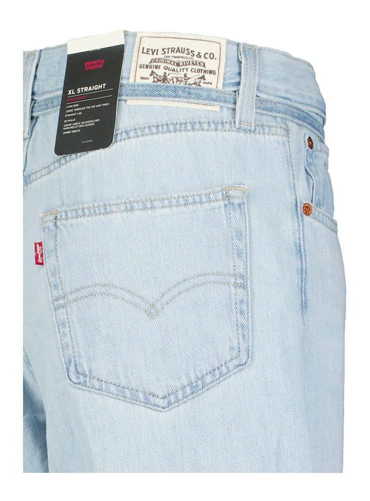 Blauwe straight fit jeans Levi's