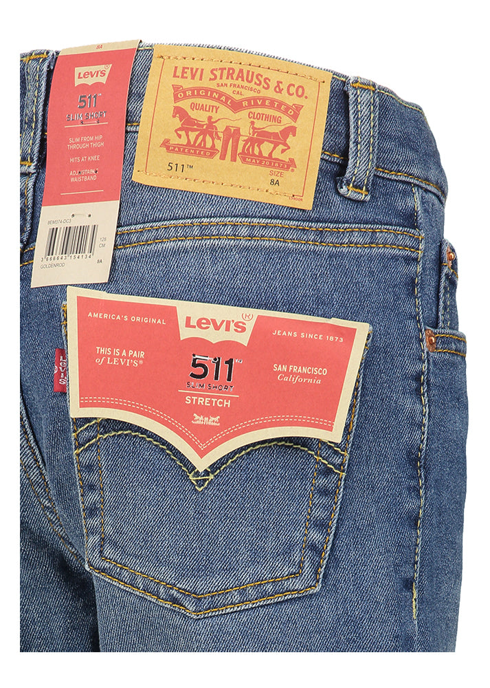 Blauwe slim fit short 511 Levi's