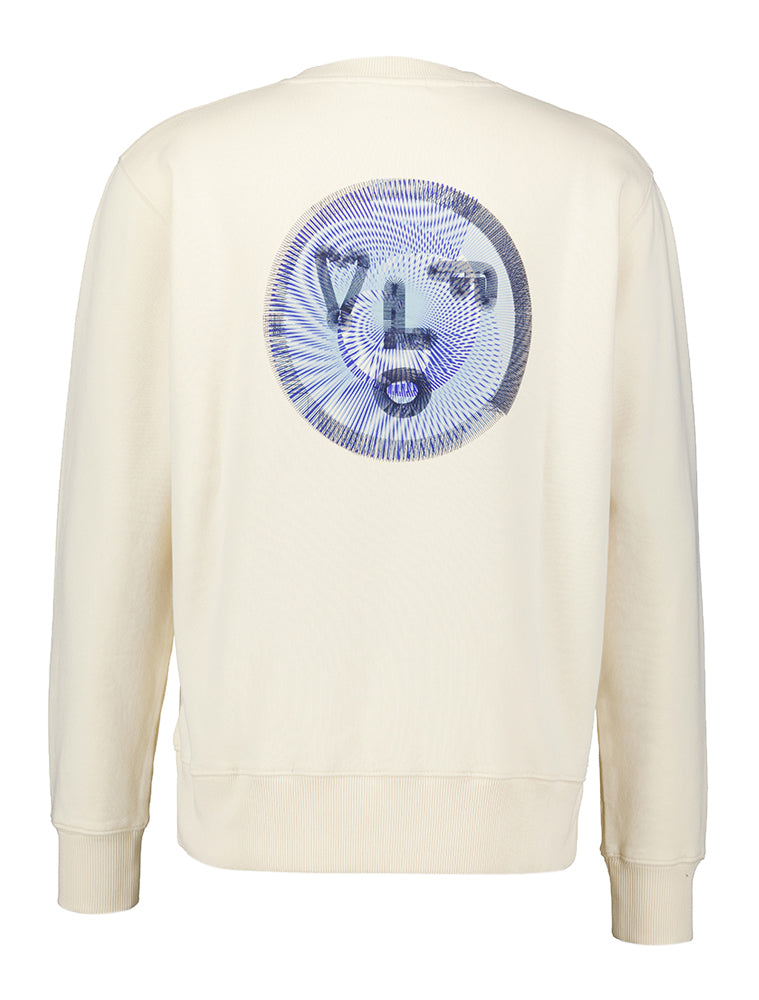 Creme kleurige sweater met merknaam Olaf