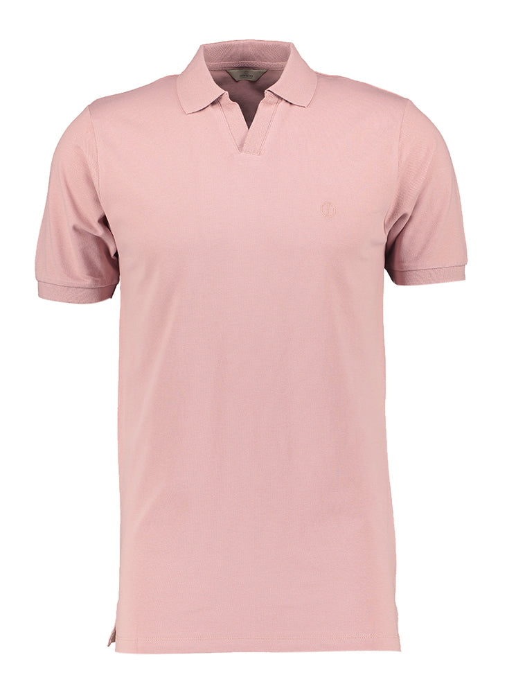 Oud roze polo Bowie Dstrezzed