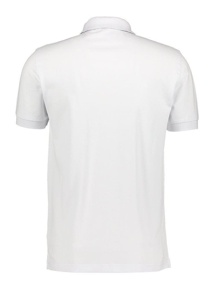 Witte polo met korte mouwen Sun 68
