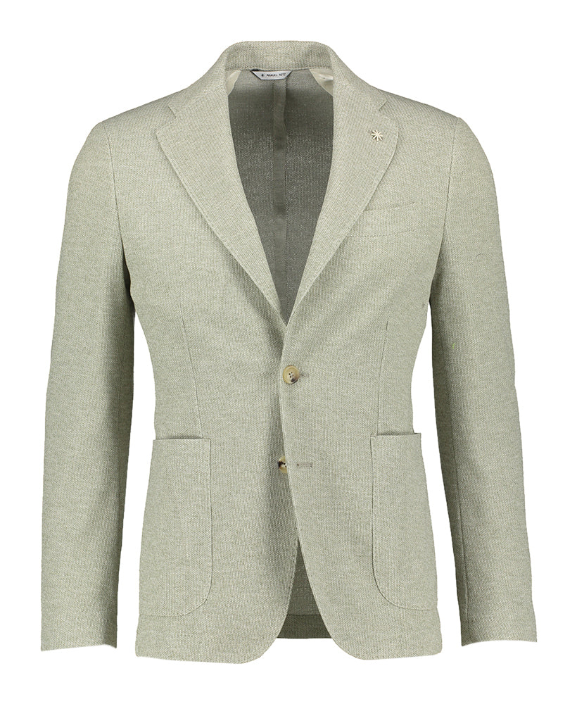 Blazer gris-vert à boutons Manuel Ritz