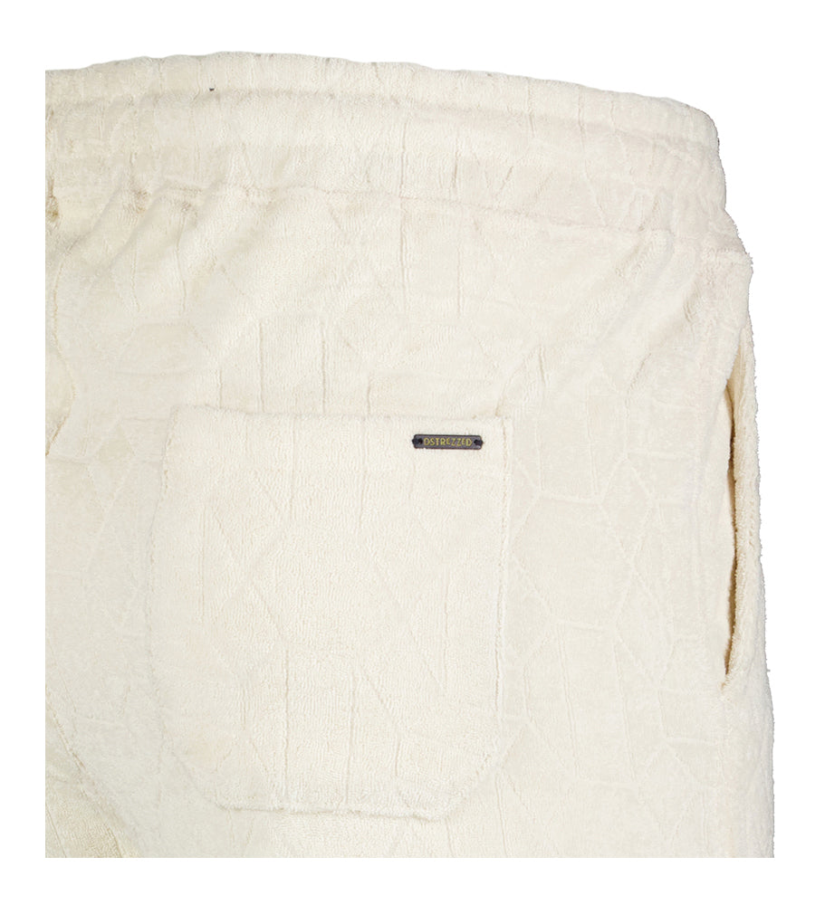 Short en éponge blanc cassé Logan Dstrezzed