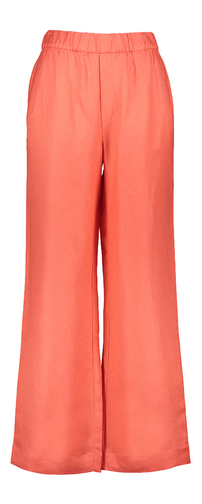 Pantalon en lin corail Sabbi Minus