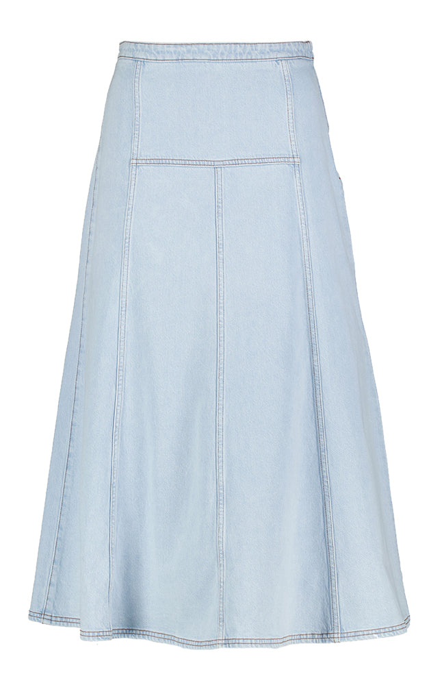 Jupe en jean bleu clair Saar Baum Und Pferdgarten