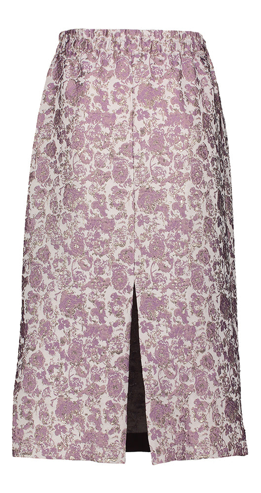 Jupe rose à imprimé floral Sofie Baum Und Pferdgarten