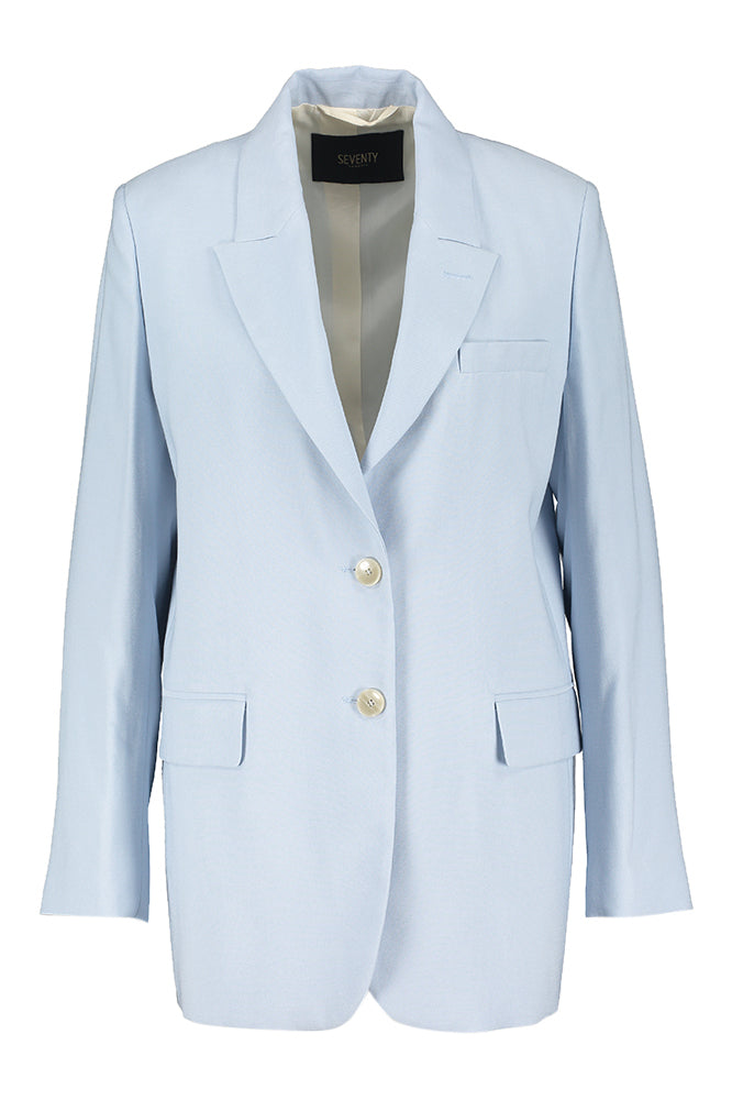 Lichtblauwe blazer Seventy