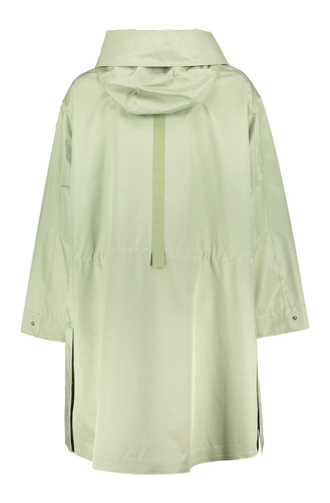 Veste d'extérieur vert clair à capuche Anita Sorrento Duno