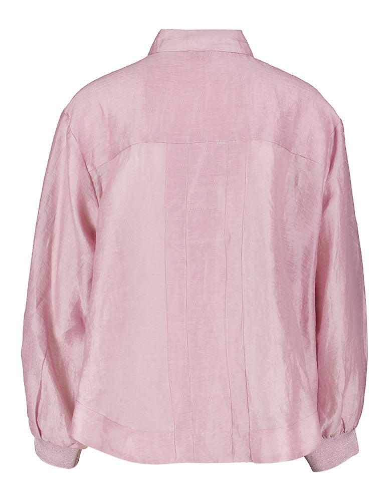 Mauve kleurige blouse Malawi Due Amanti