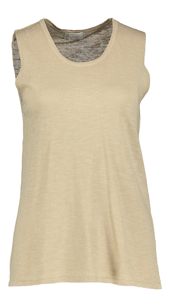 dessus beige en bois blond Due Amanti