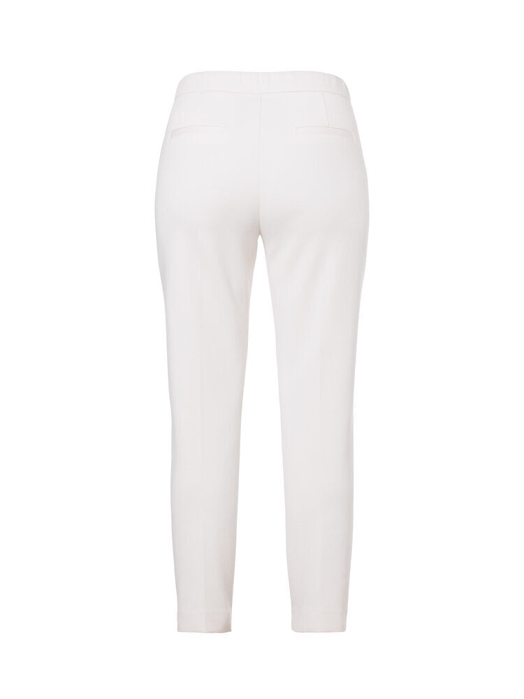 Roze wijde broek met bandplooi Salt Pants Beaumont