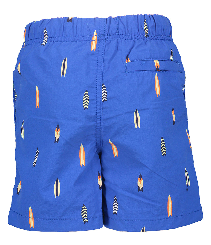 Cobal zwemshort met surfplanken Shiwi
