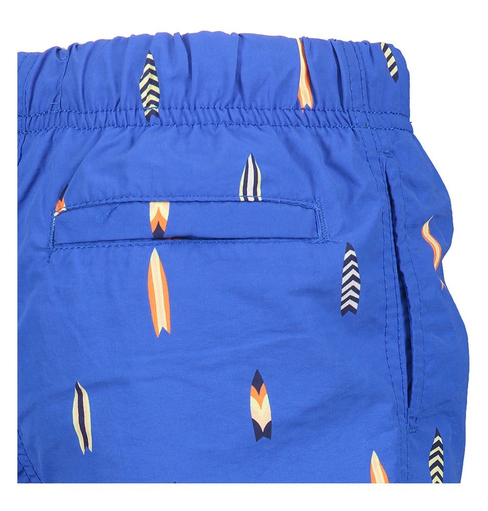 Cobal zwemshort met surfplanken Shiwi